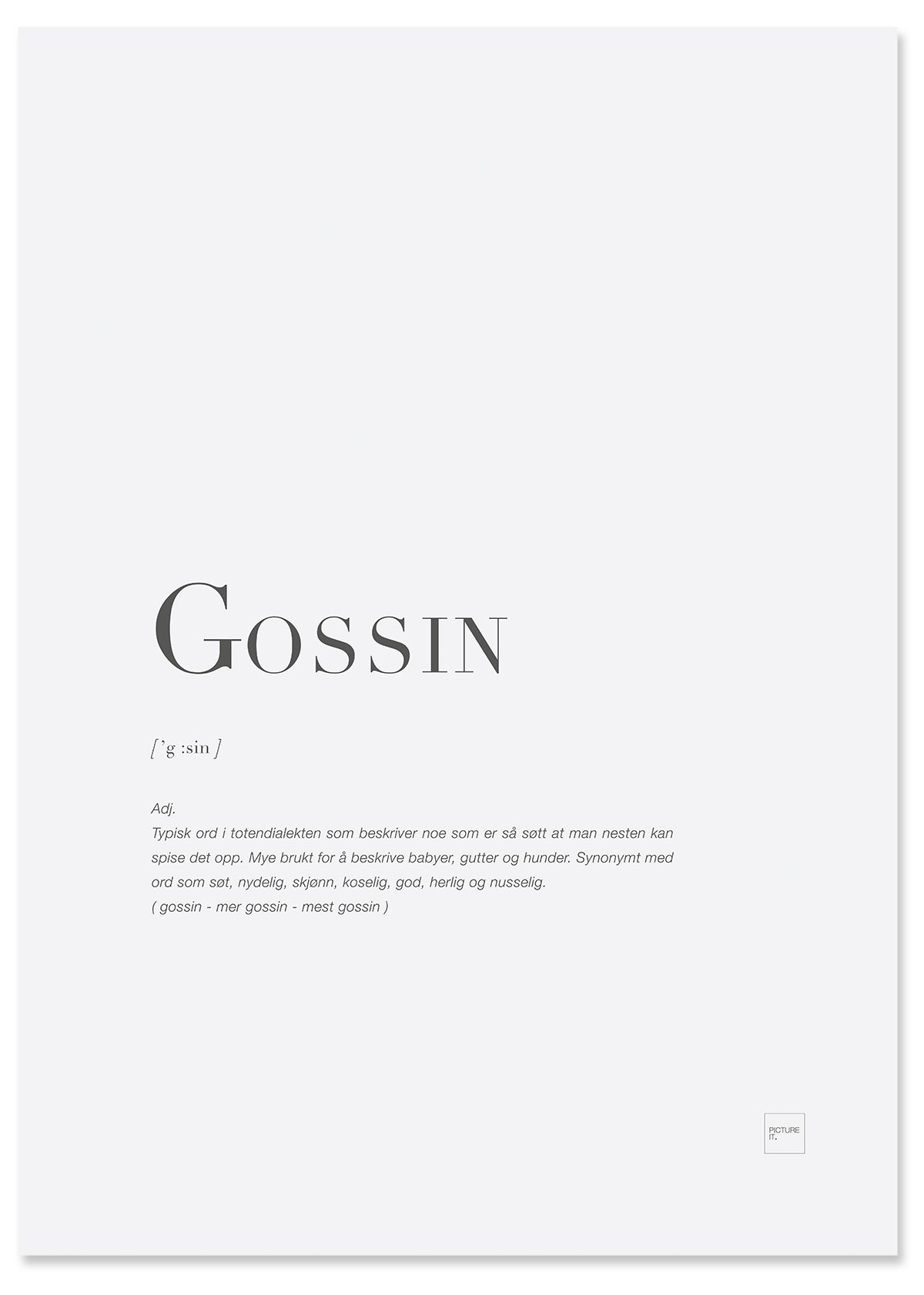gossin-poster