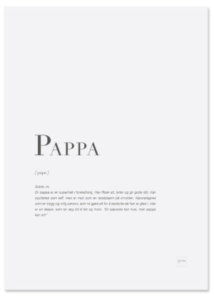 pappa-poster