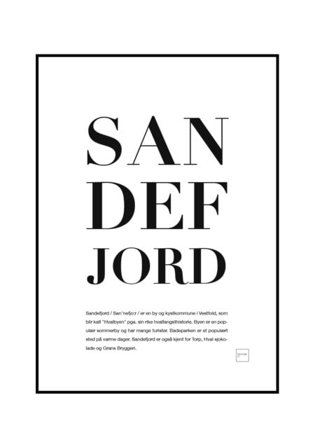 sandefjord poster