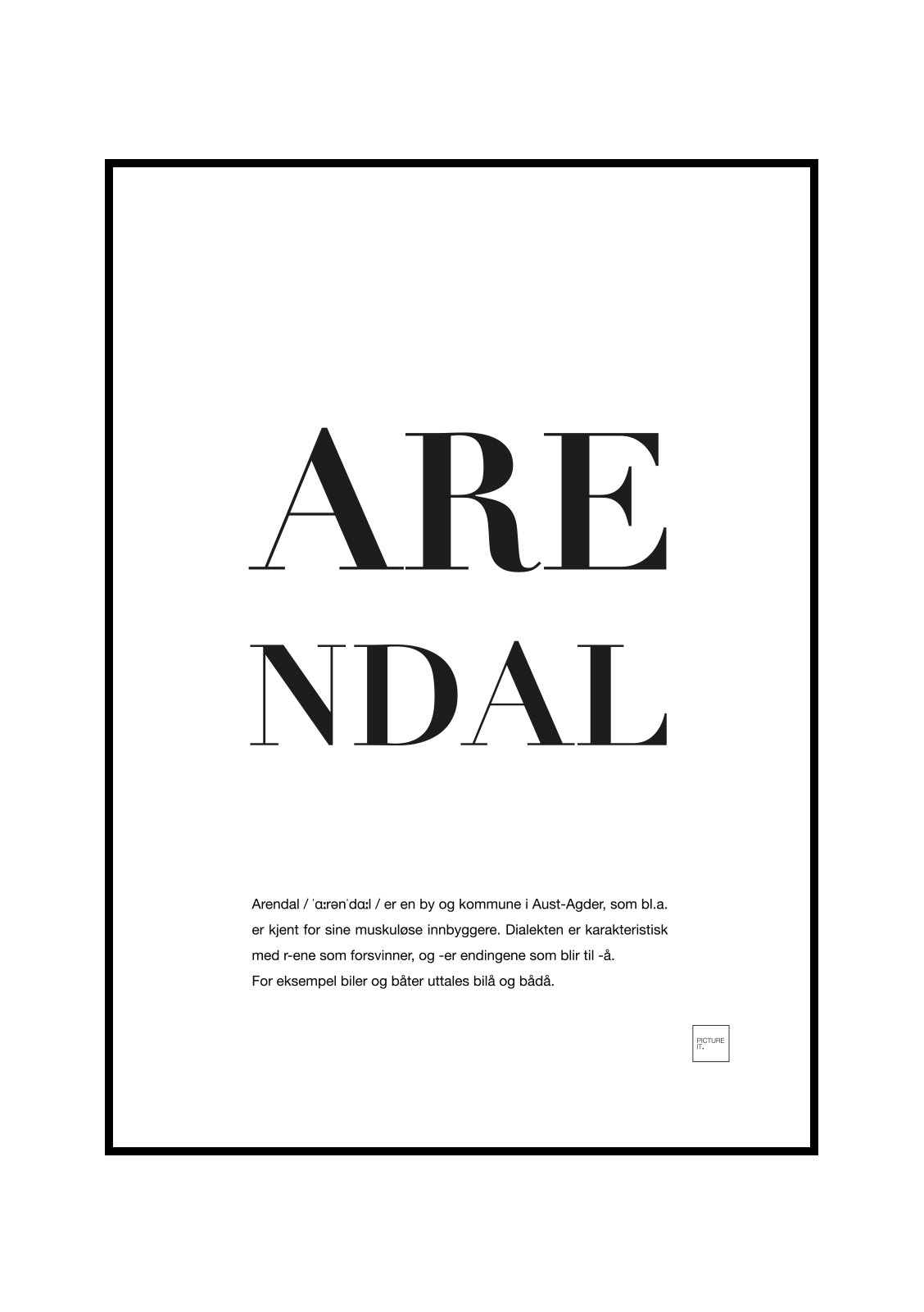 arendal-poster