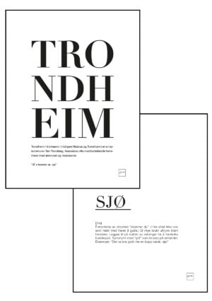 trondheim + sjø