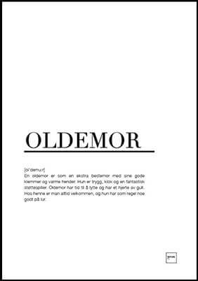 oldemor poster