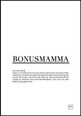 bonusmamma poster