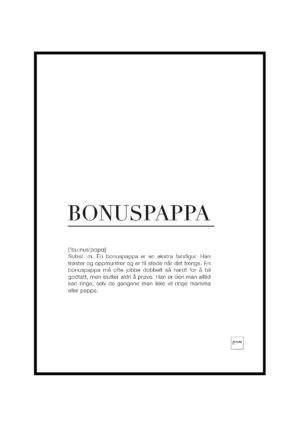 bonuspappa poster