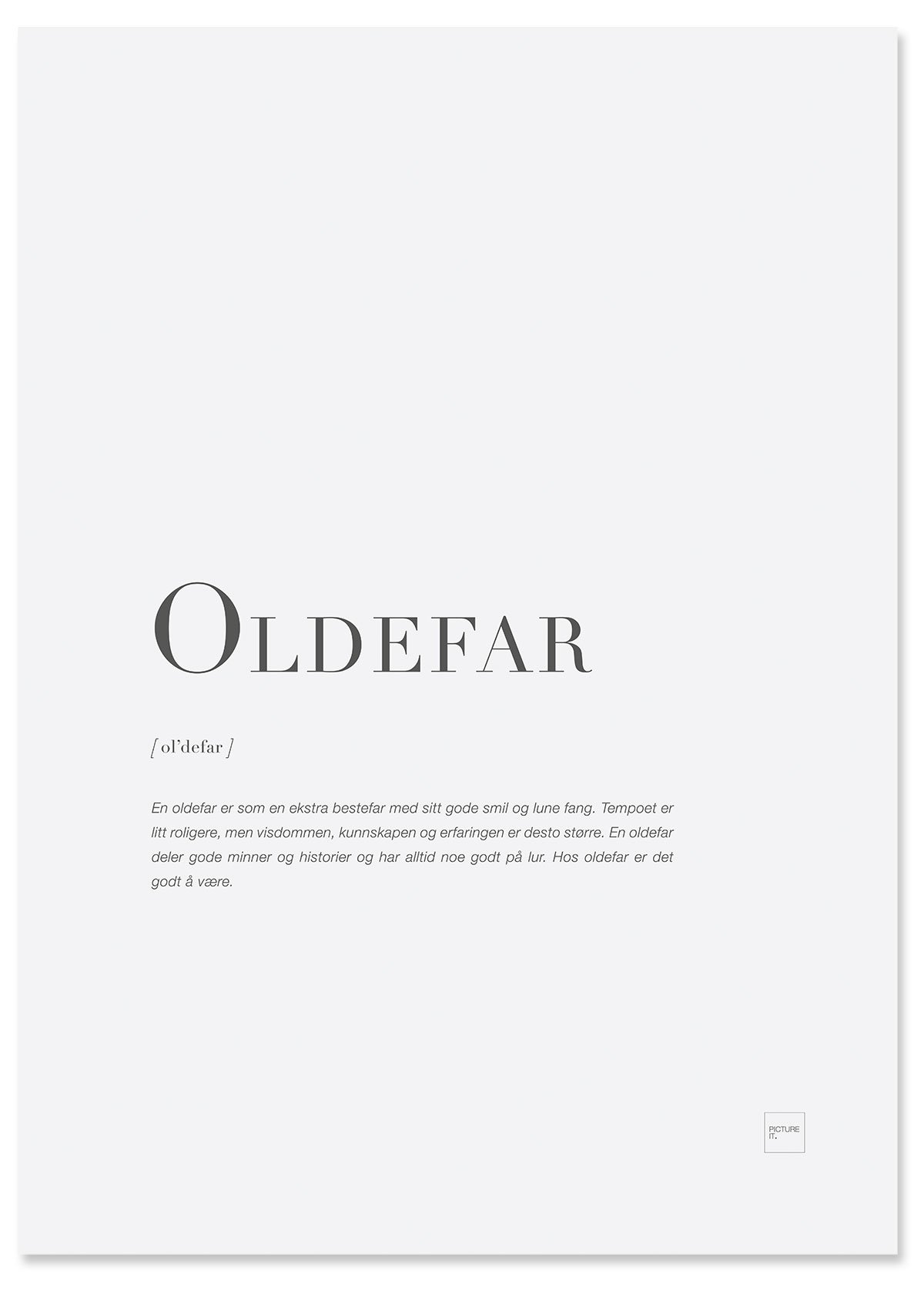 oldefar-poster