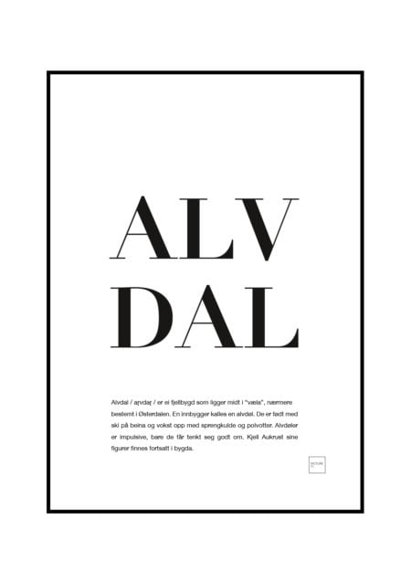 alvdal poster