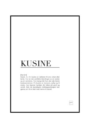 kusine poster
