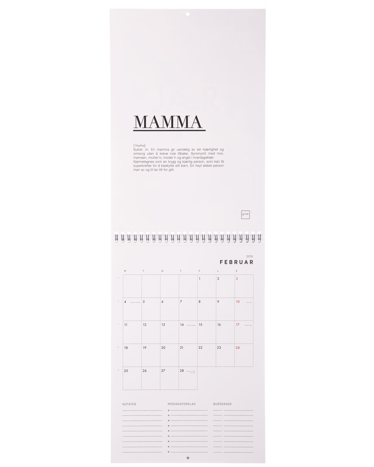 Kalender 2019 – Februar
