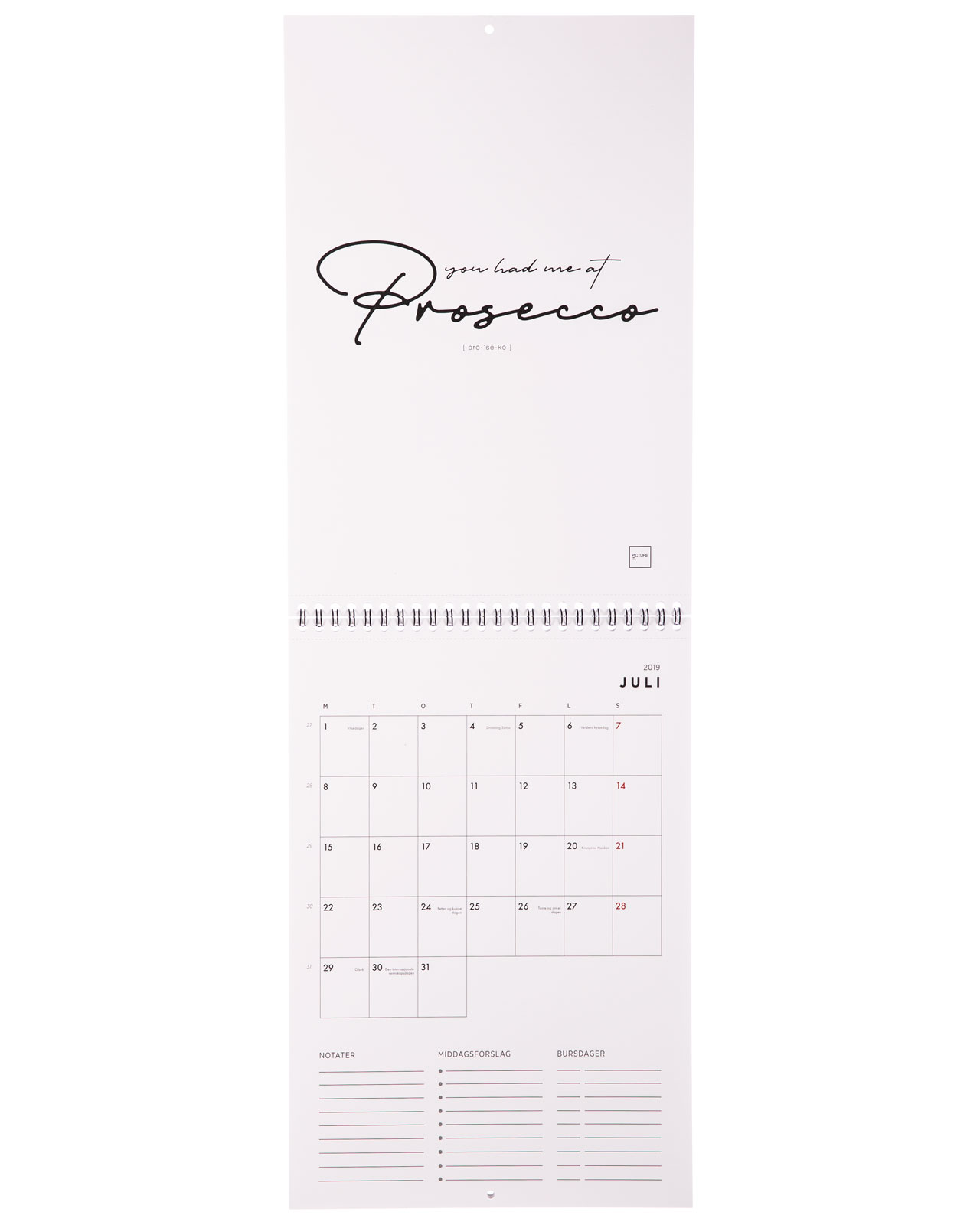 Kalender 2019 – Juli