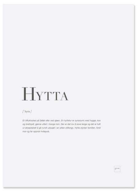 hytta-poster
