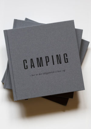 Camping bok - en slags hyttebok til campingferien