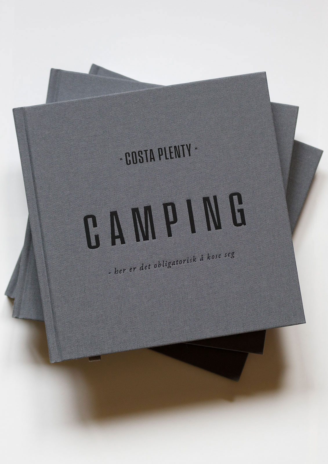 Camping bok med navn