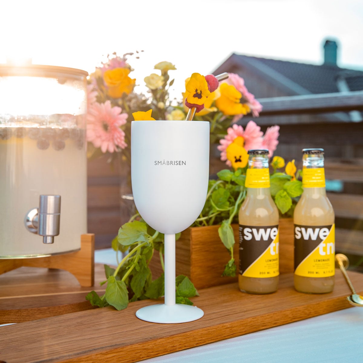 Termo-vinglass småbrisen