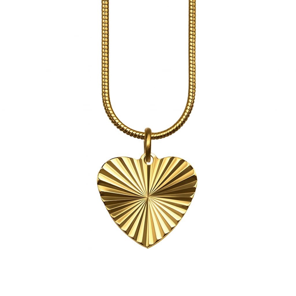 Et lukket hjerteåpner smykke
