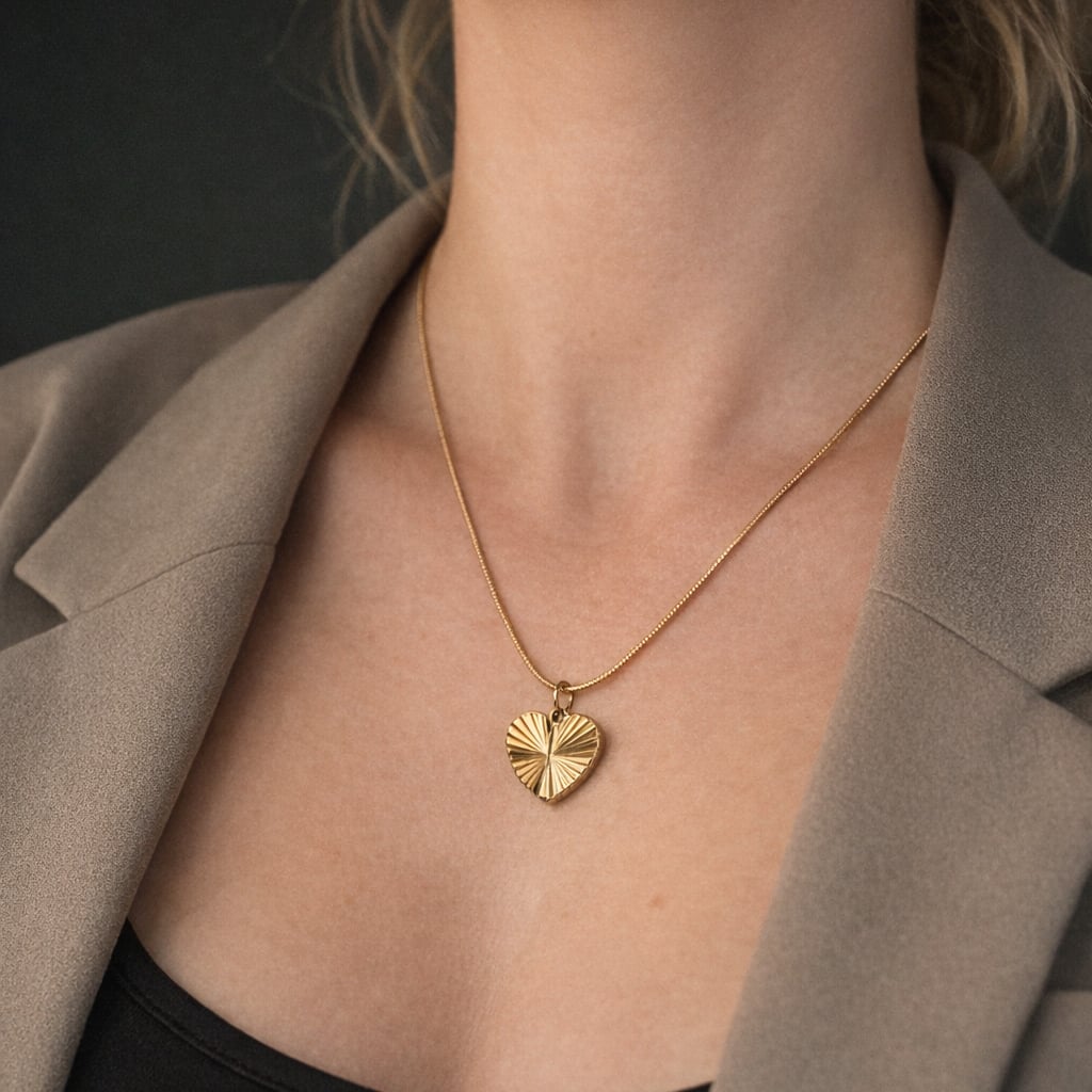 Hjerteåpner smykket