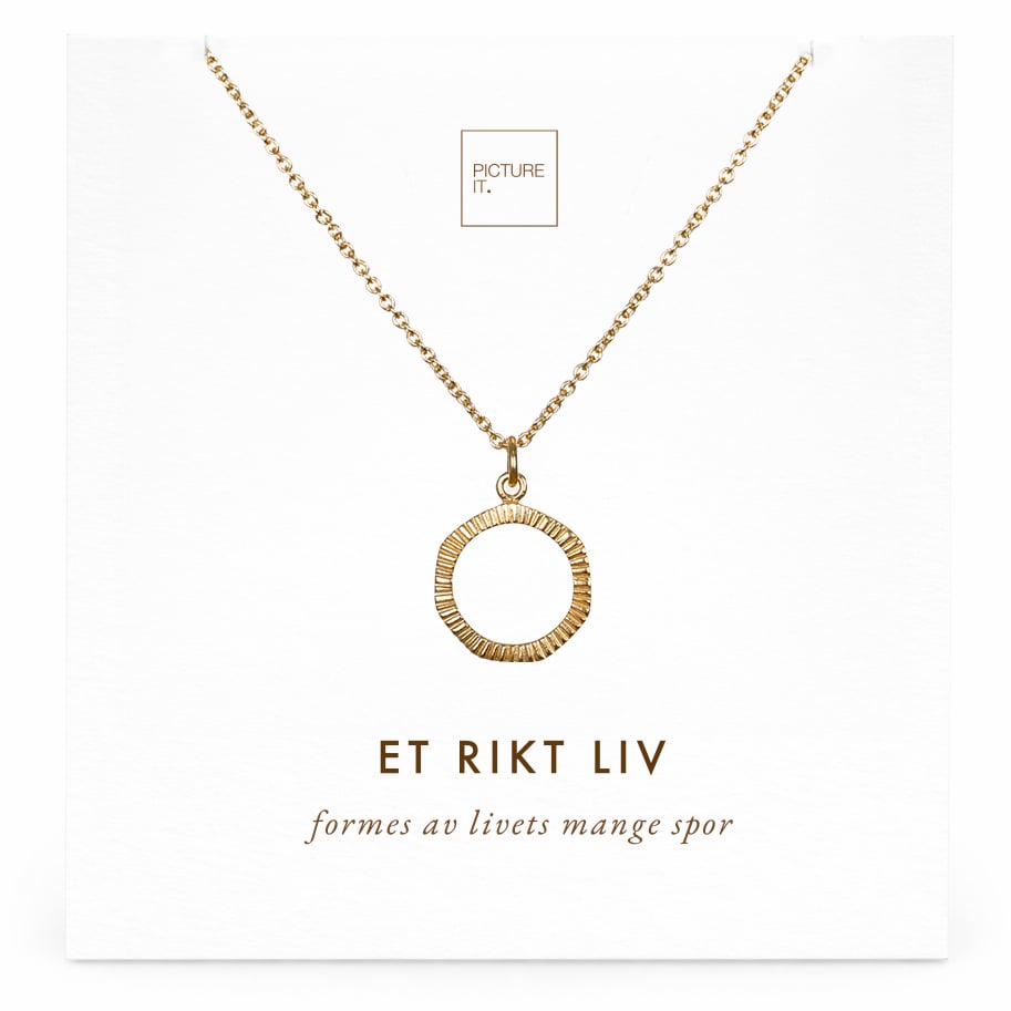 Et rikt liv halskjede